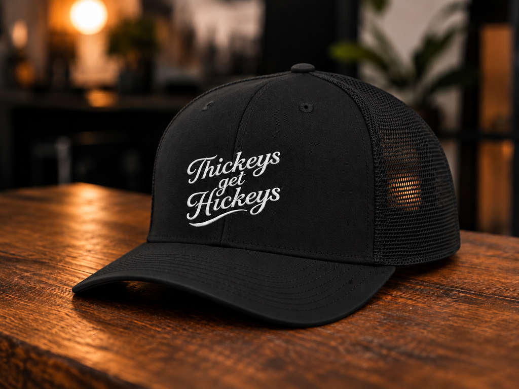 Thickeys Classic Script Trucker Hat