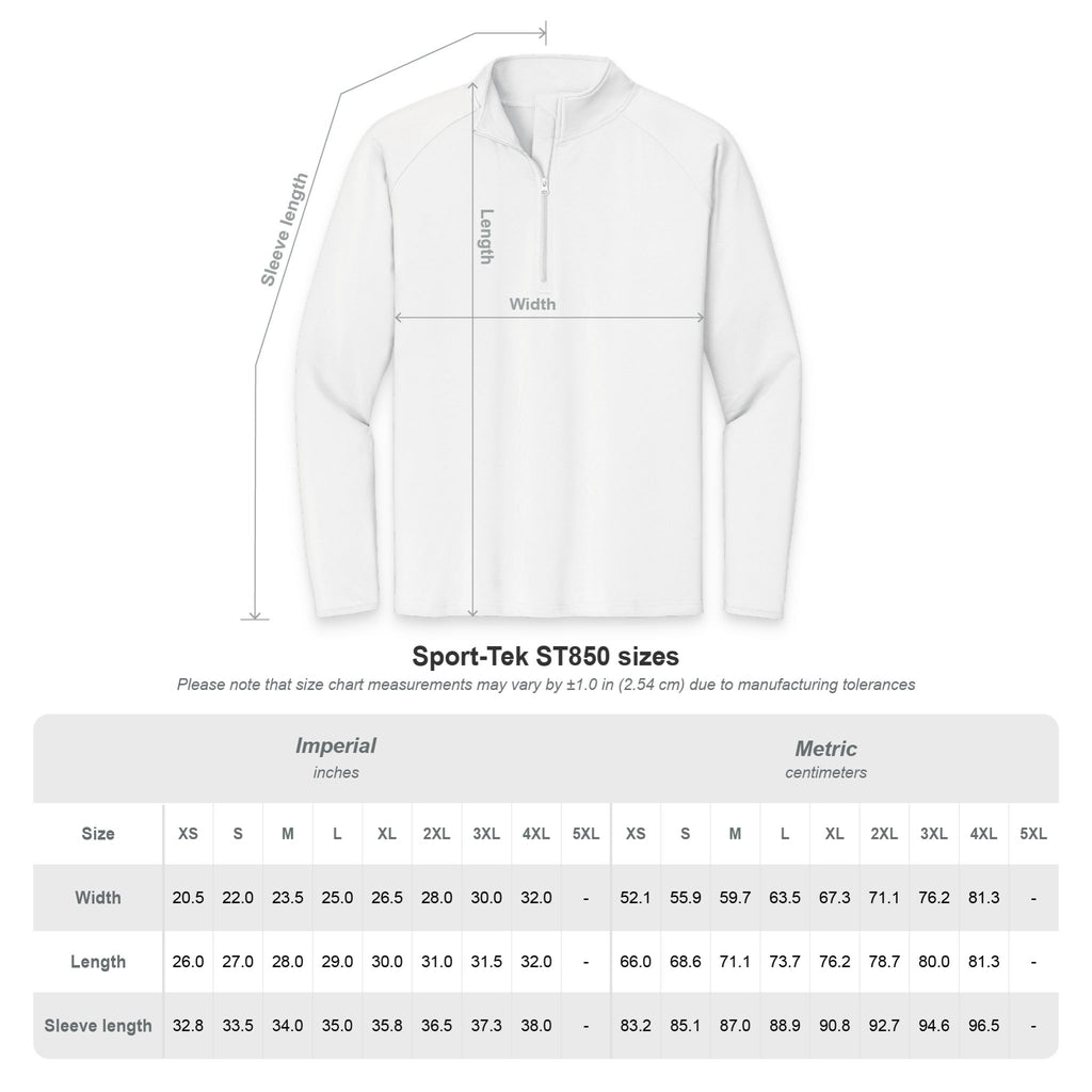 TGH Performance Quarter-Zip – Black & Navy