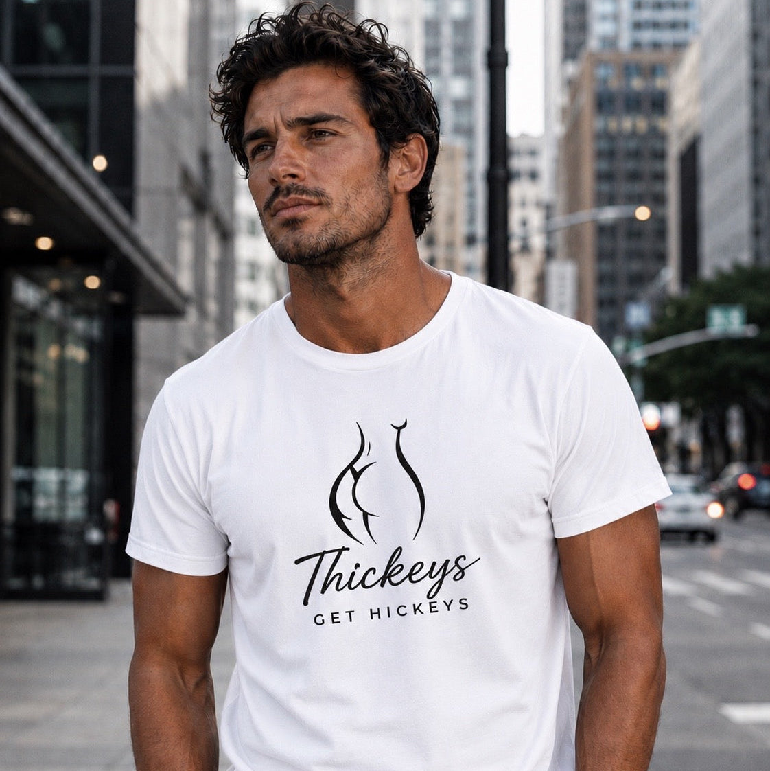 Curvy Confidence Graphic Tee
